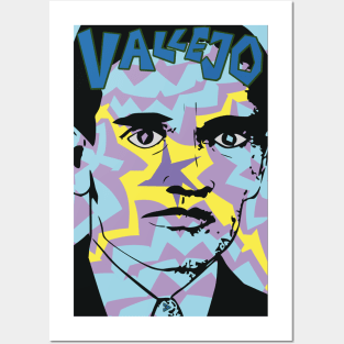 Cesar Vallejo IV Blue Posters and Art